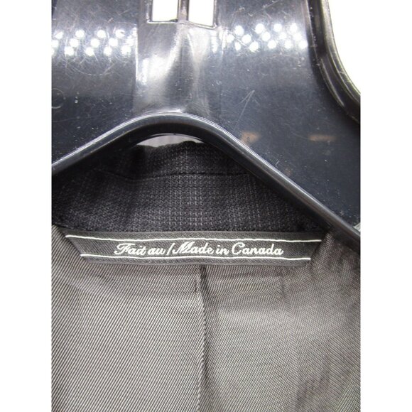 Jack Victor Jacket 44 Long Wool Blazer Sport Coat Checked 2 Button - Picture 10 of 15